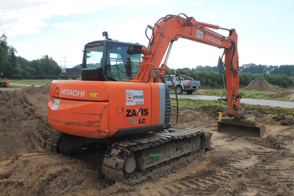 экскаватор Hitachi ZX 70 LC