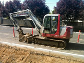 Гусеничный экскаватор Takeuchi TB 070
